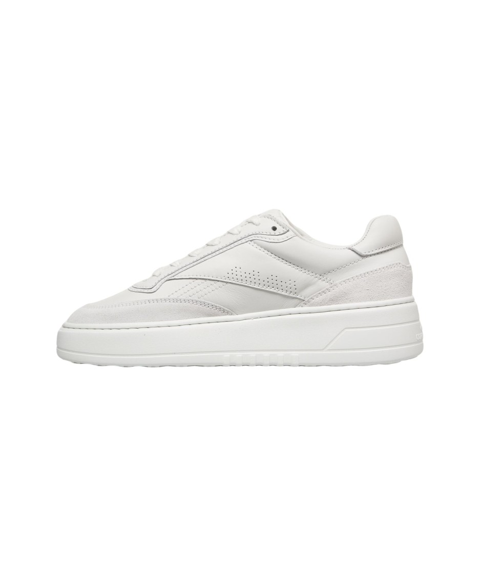 Copenhagen Premium Leather Sneakers With Perforated Design
