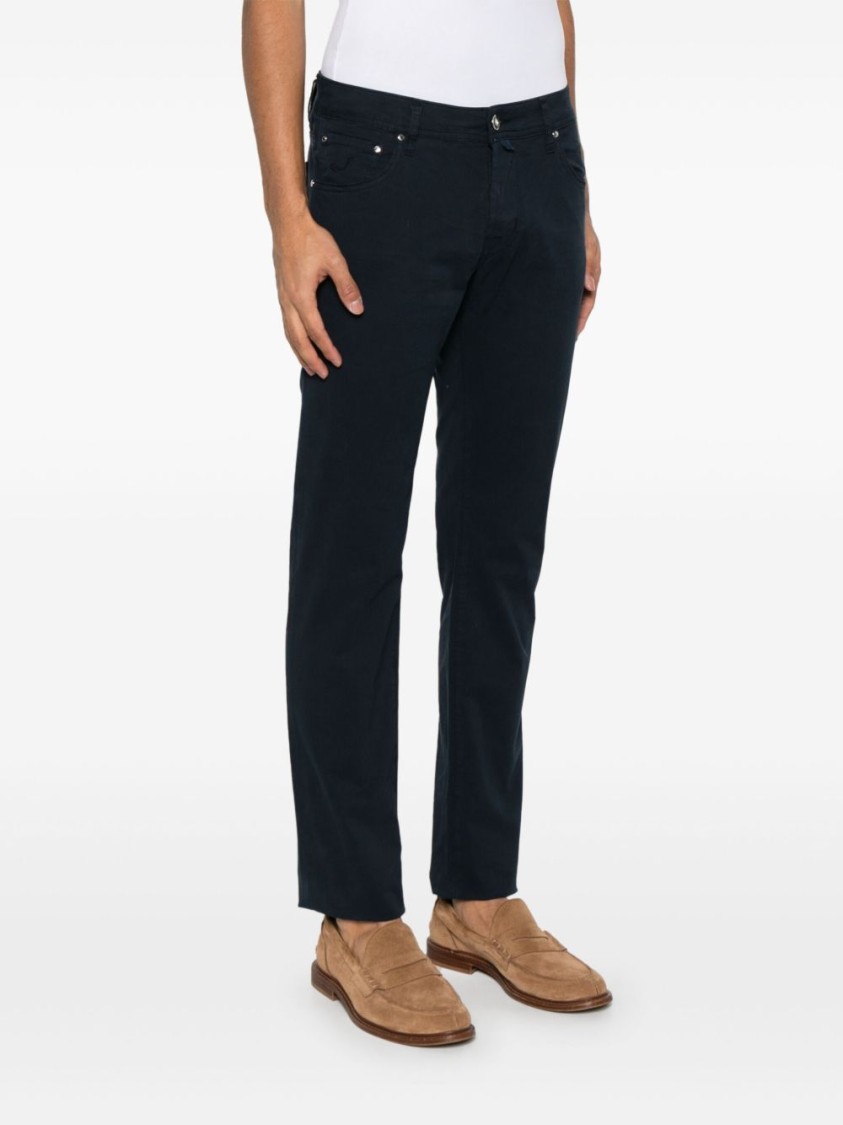 Jacob Cohen Navy Blue Slim Fit Nick Denim In Black