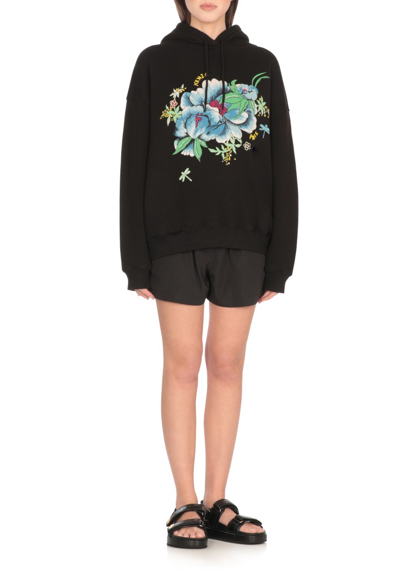 Kenzo Long-sleeved Hooded Hoodie