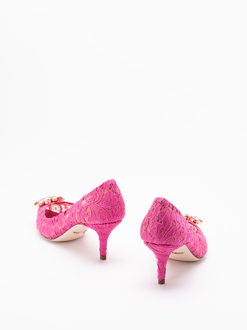 Dolce & Gabbana `rainbow` Pumps With Brooch Detailing
