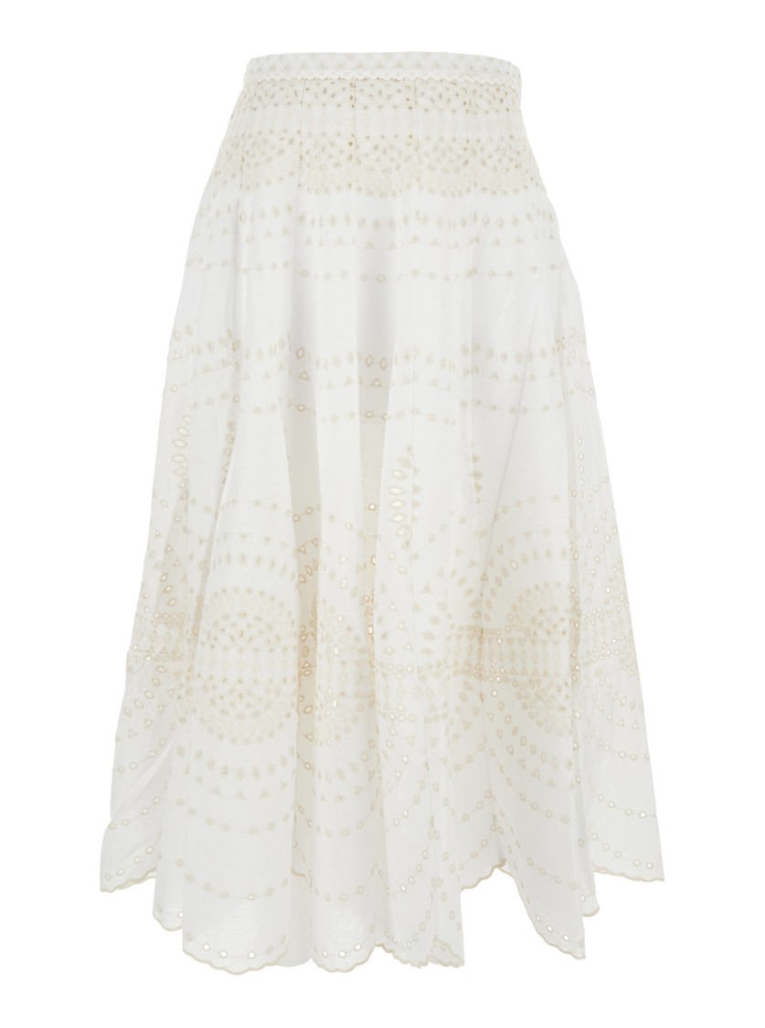 Charo Ruiz Ibiza Livvy' White Skirt