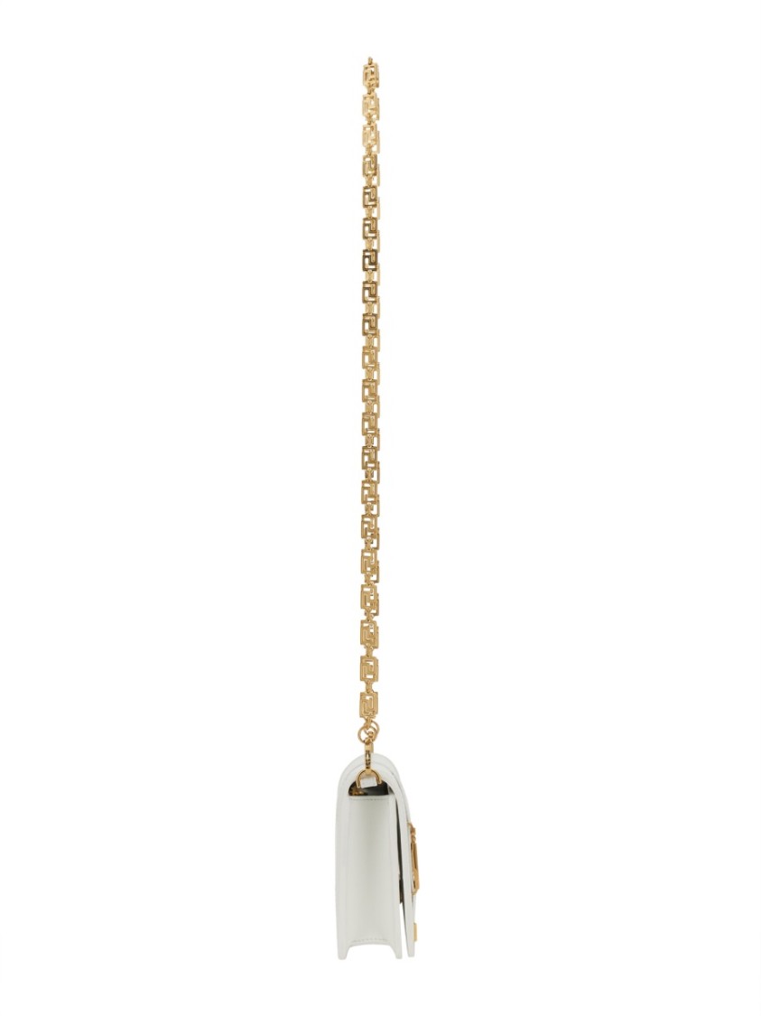 Versace Borsa Mini "greca Goddess" In White