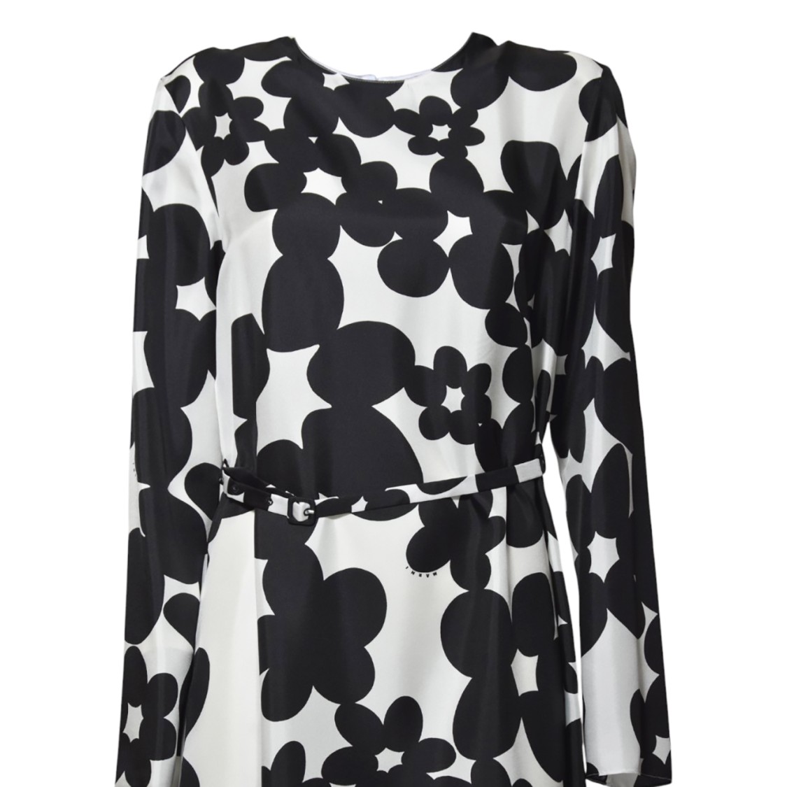 オールインワン・サロペット Marni Black Silk Twill Midi Dress Marni Black Silk Twill Midi Dress in Black | THE LIST