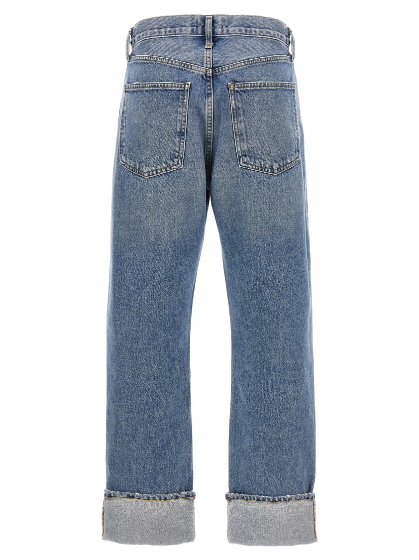 Agolde Ca Straight Low-waist Jeans By Fran