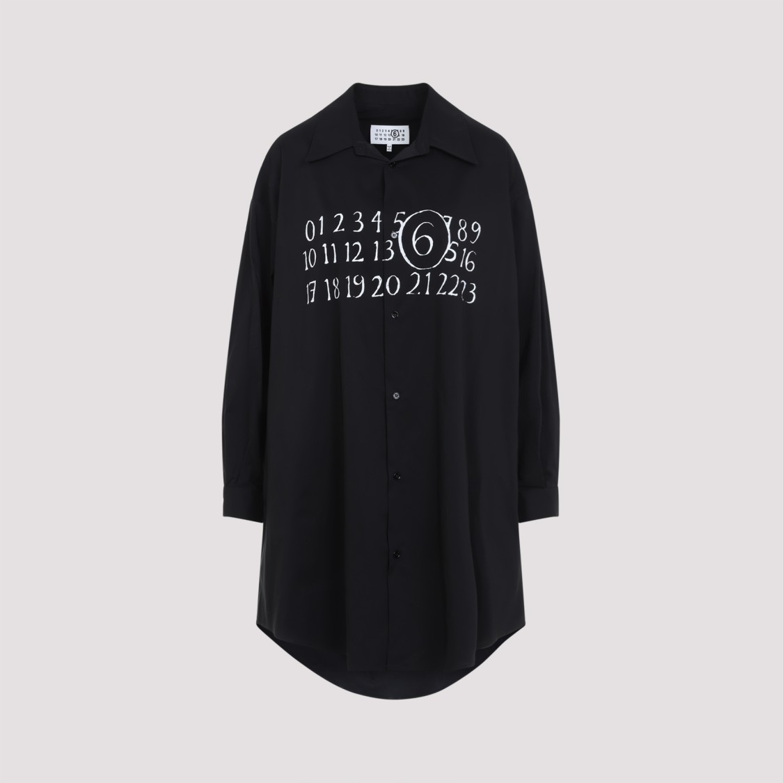Mm6 Maison Margiela Mm6 By Maison Margiela Black Cotton Dress In Black