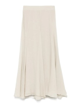 スカート Lorena Antoniazzi Ecru Ramie Maxi Skirt Lorena Antoniazzi Ecru Ramie Maxi Skirt | THE LIST