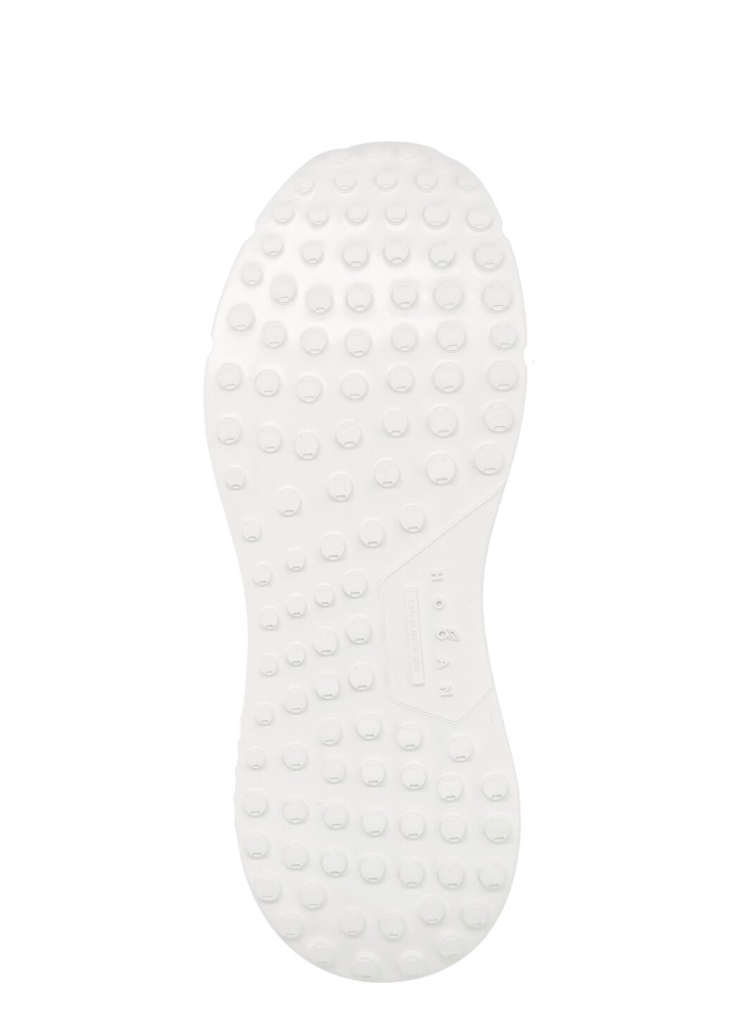 Shop Hogan White H669 Sneakers