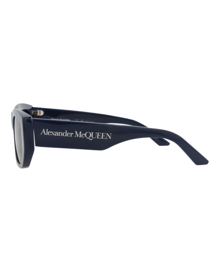 Alexander Mcqueen Square-frame Recycled Acetate Sunglasses In Brown