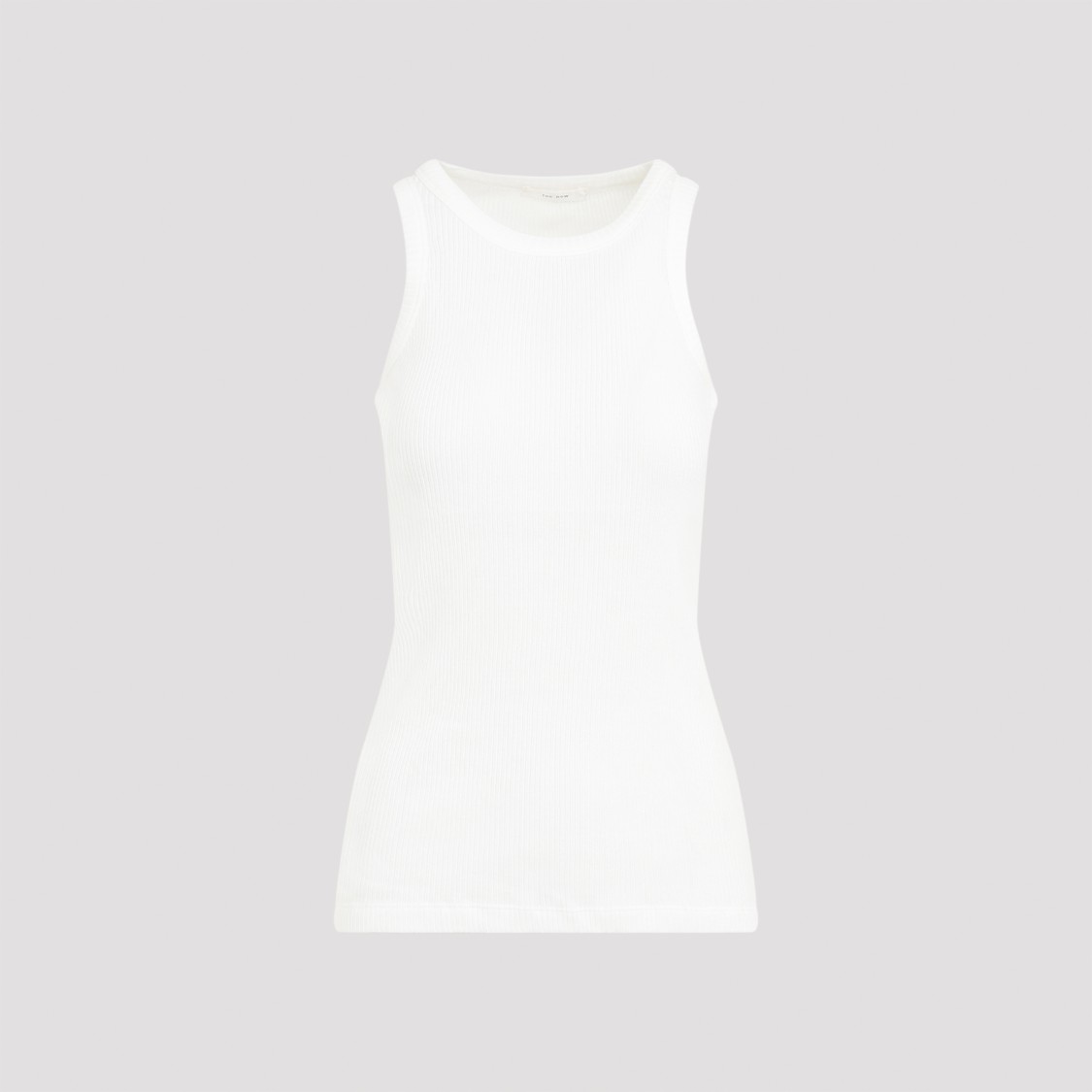 The Row Cotton Ribbed Tank Top With Fit And Versatile Style