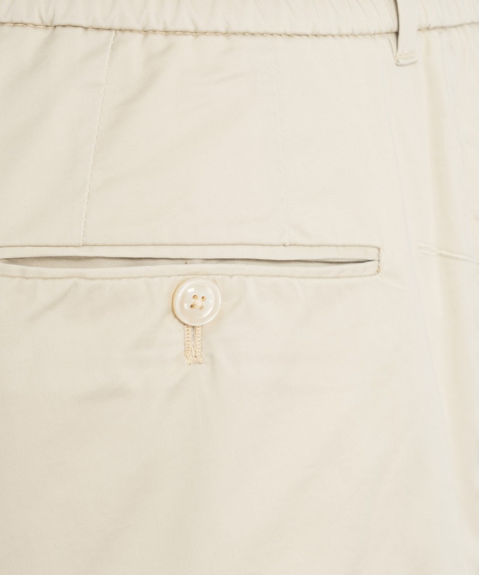Cruna Tapered Fit Pants 'mitte' In Neutrals