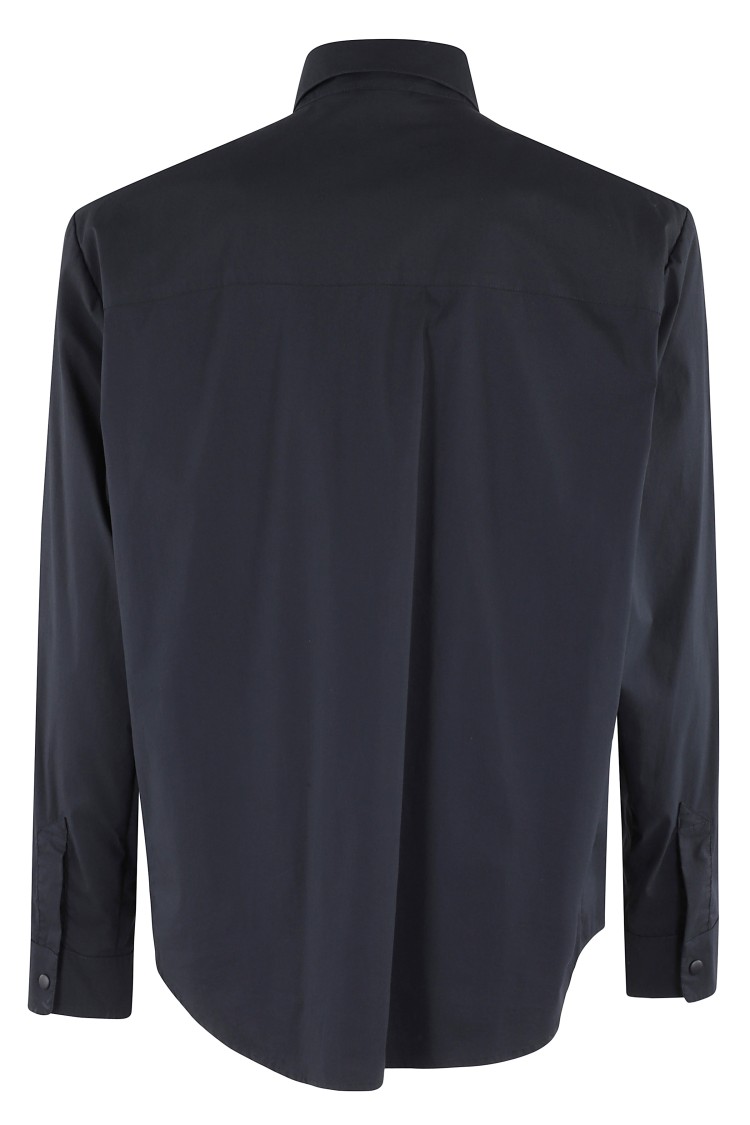 Shop Aspesi Arch Shirt In Blue