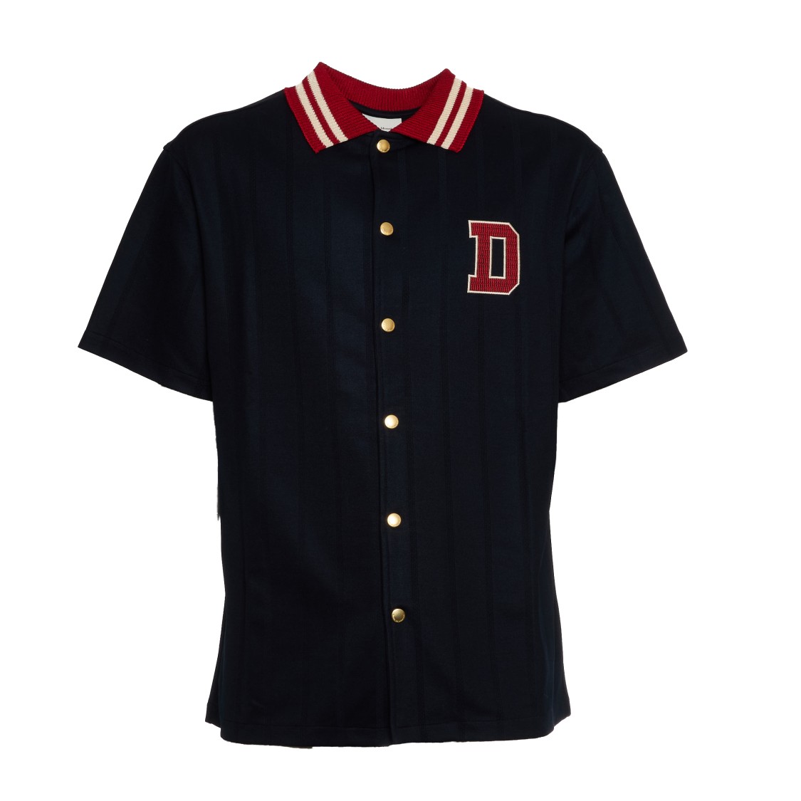 Drôle De Monsieur Navy Wide-fit Shirt
