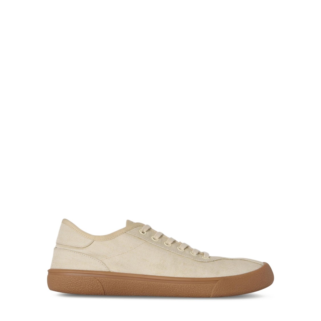 Shop The Row Beige Canvas Sneakers