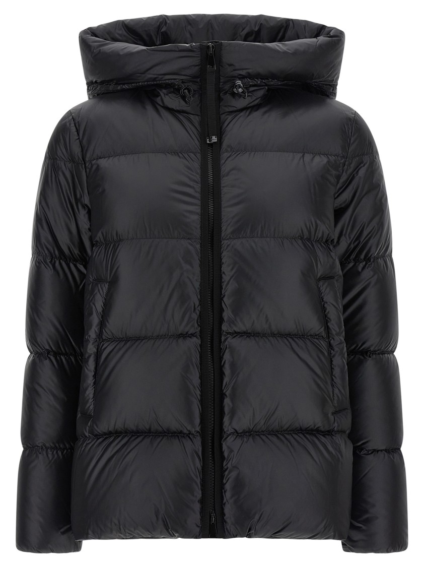 Moncler 'serittes' Down Jacket In Black