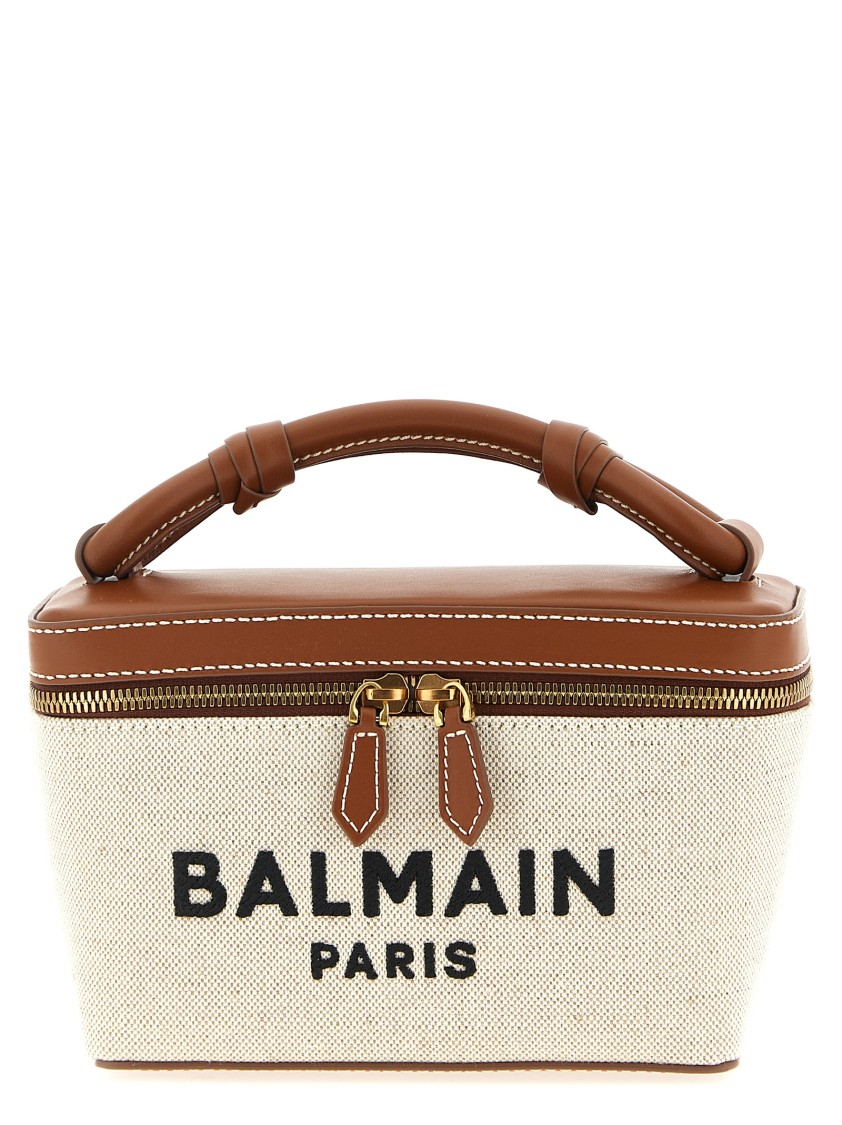 Balmain 'trousse B-army' Crossbody Bag In Neutral