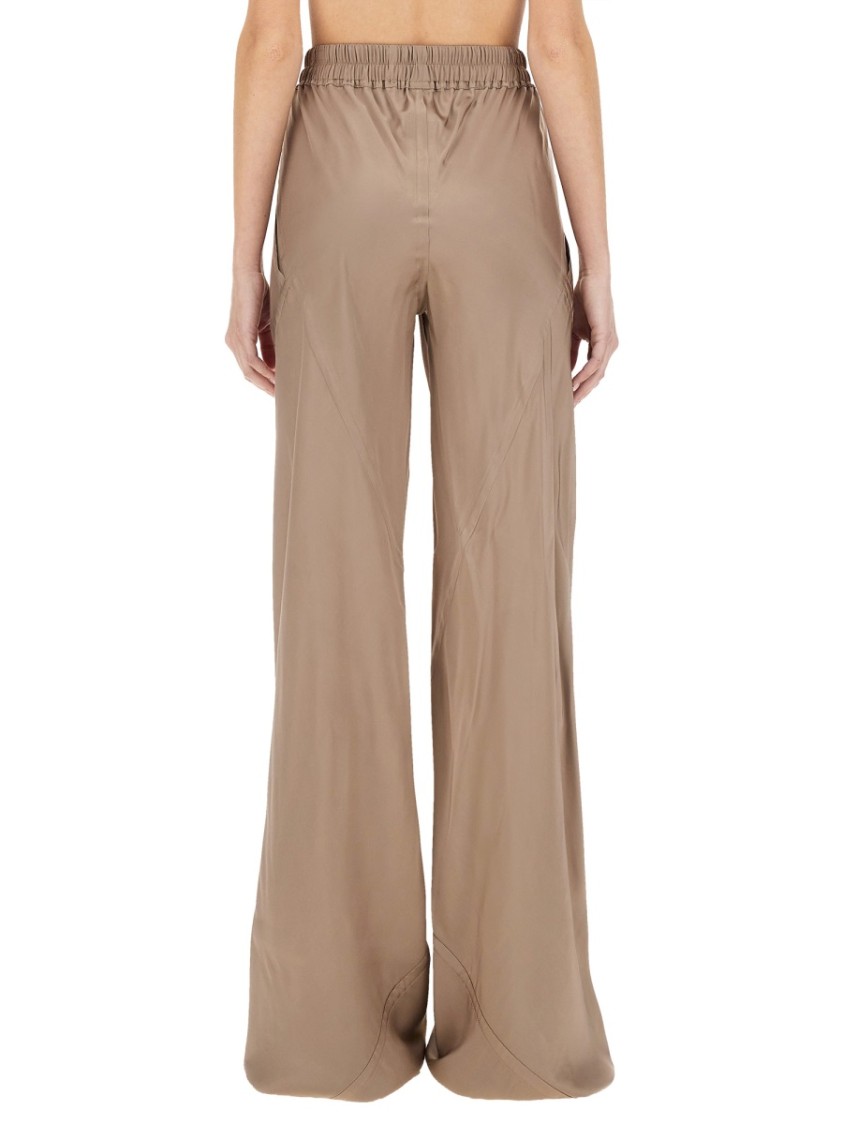 Rick Owens Women Wide Leg Pants In Neutrals