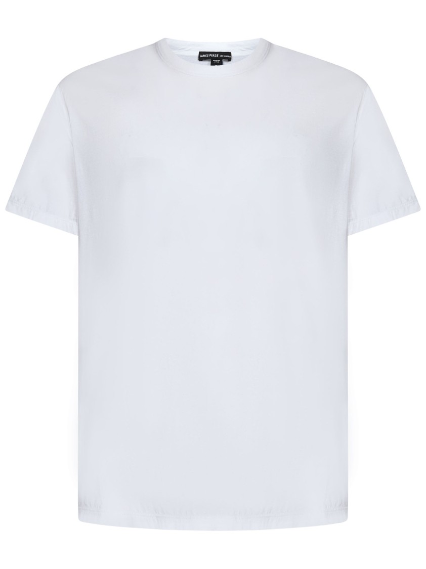 JAMES PERSE JAMES PERSE WHITE COTTON T-SHIRT