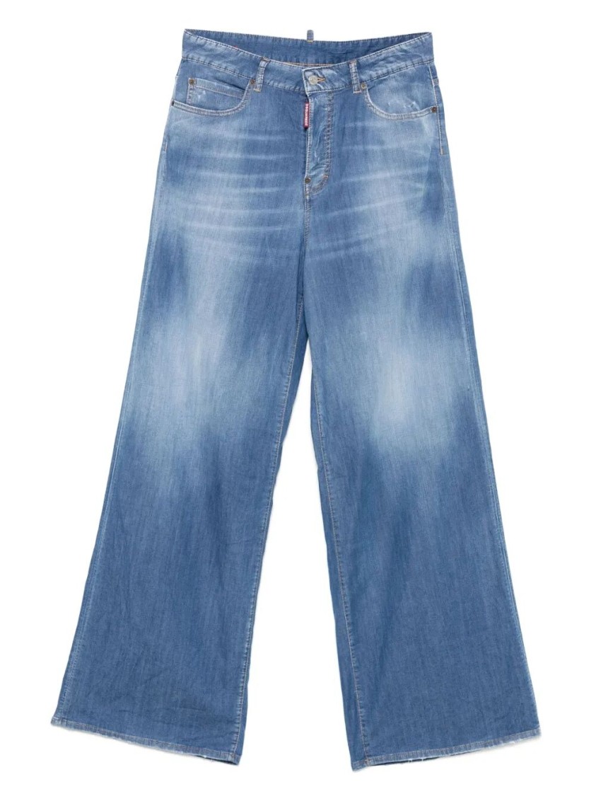 Dsquared2 Medium Wash `traveller` Jeans