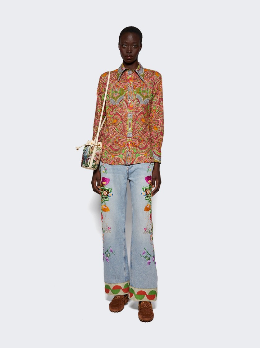 Valentino Voyage Imaginaire Shirt Multicolor