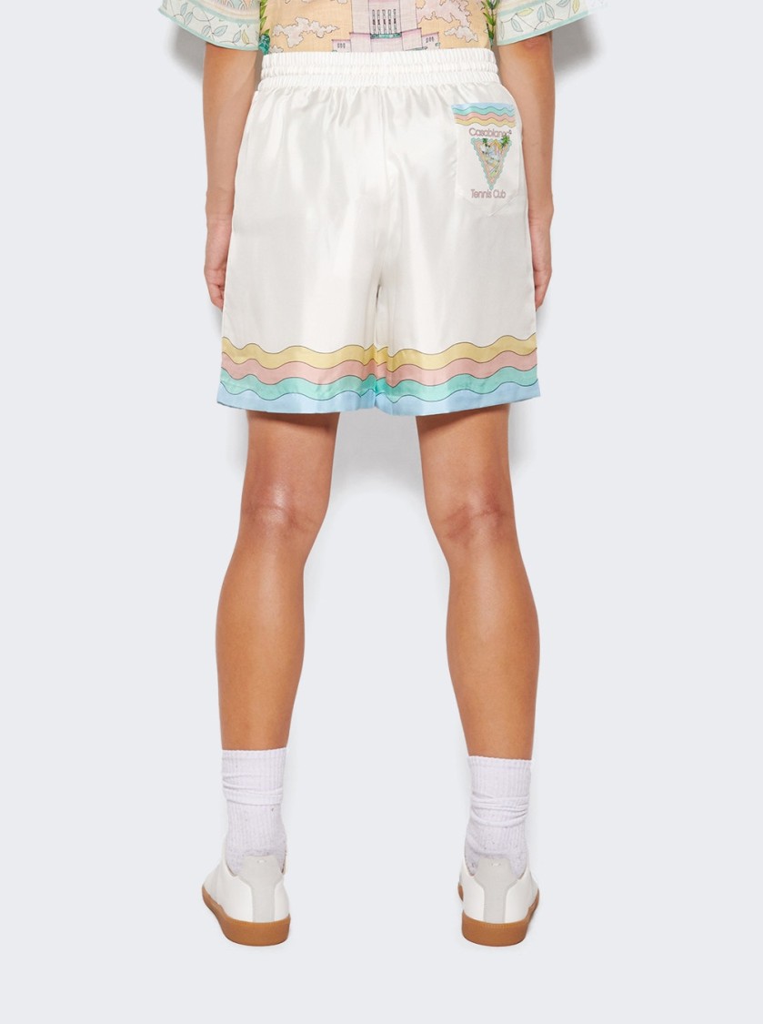 Casablanca White Maison De Reve Shorts