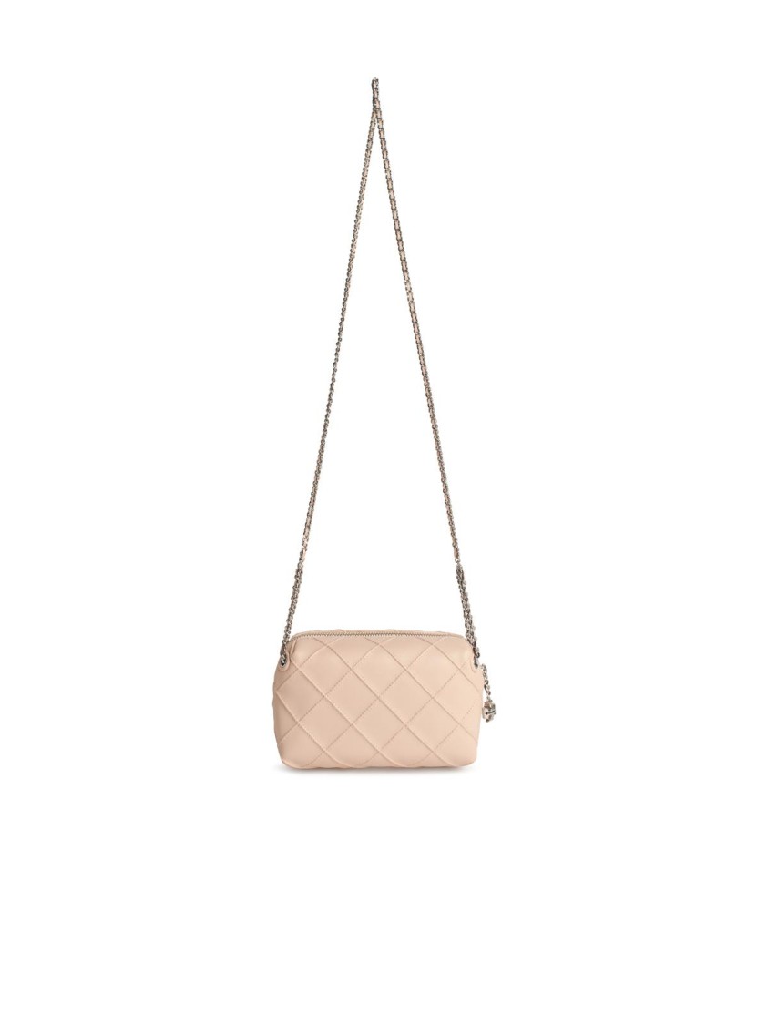 Tory Burch Fleming' Mini Shoulder Bag In Pink Leather