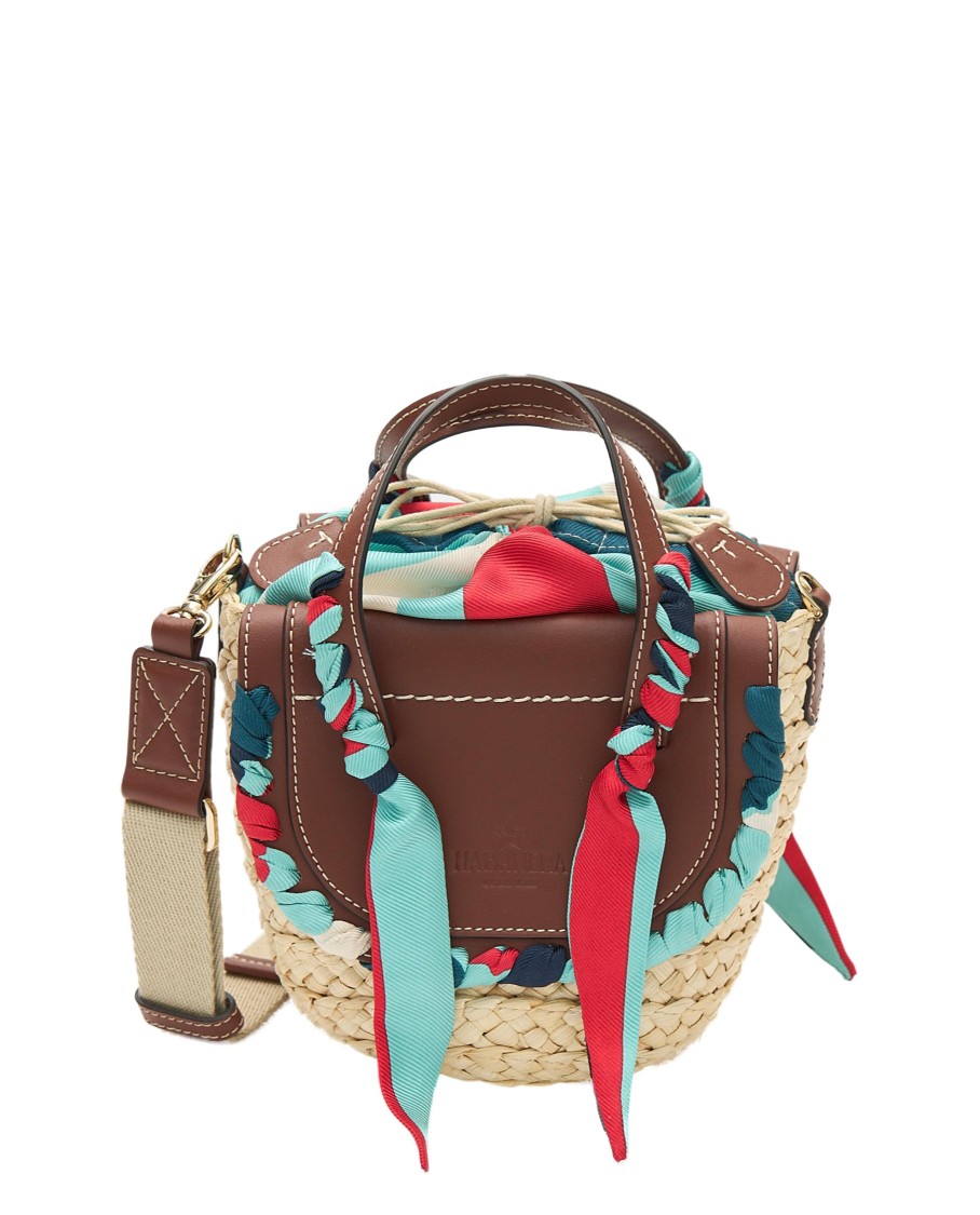 Cuba Lab Habanera Silk Handbag In Multi