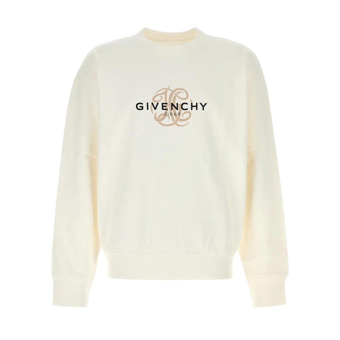 Givenchy Boxy Fit Sweatshirt With Prominent Logo Detail In Multi