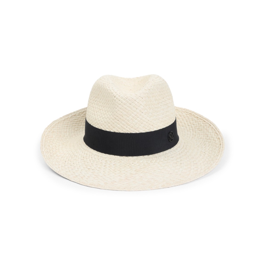 MAISON MICHEL MAISON MICHEL NATURAL BEIGE BRISA ERIC RIBBON ON BRISA HAT 