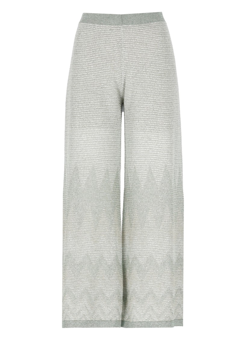 D Exterior D. Exterior Green Viscose Pants