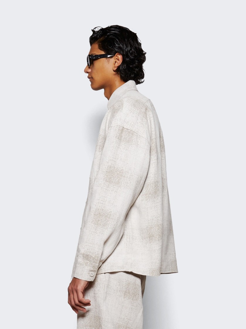 Misbhv Topanga Overshirt White And Beige In White