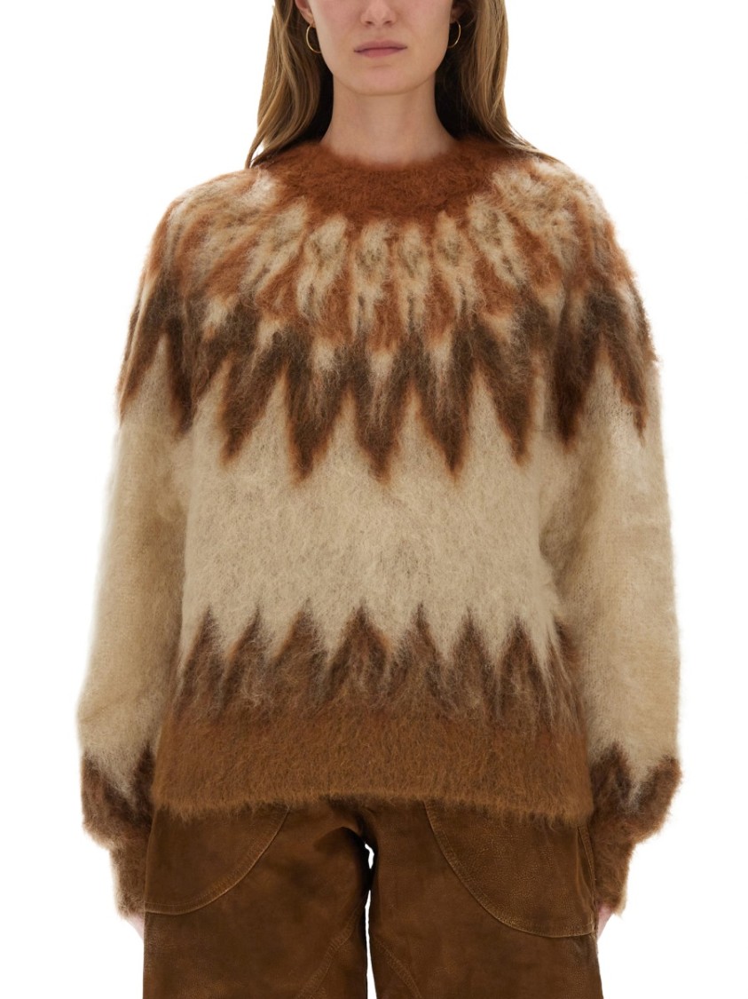 Isabel Marant Étoile Sweater Isabel Marant Etoile Woman Color Multicolor In Brown