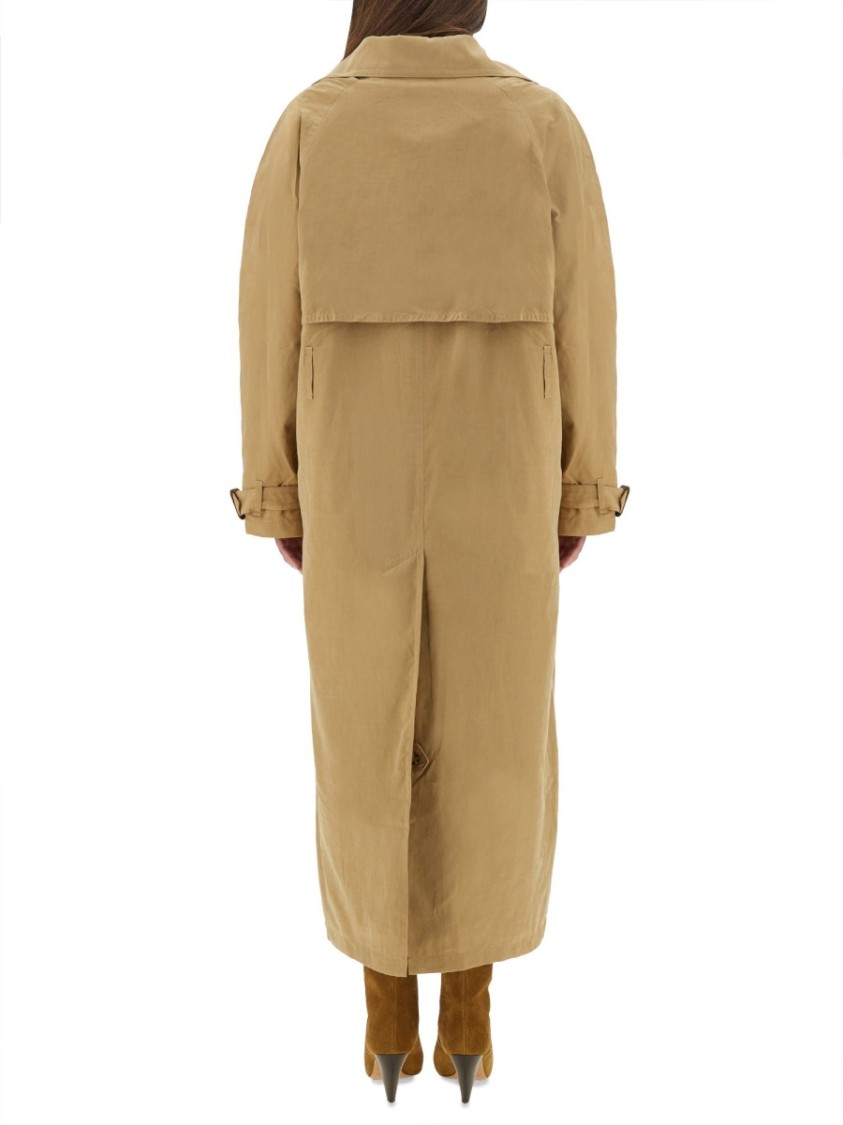 Isabel Marant Trench "elea" In Brown