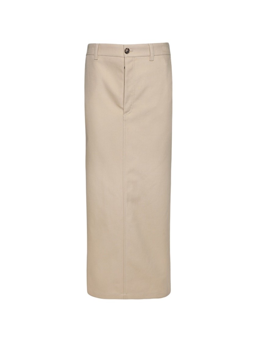 Shop Wardrobe.nyc Drill Column Skirt