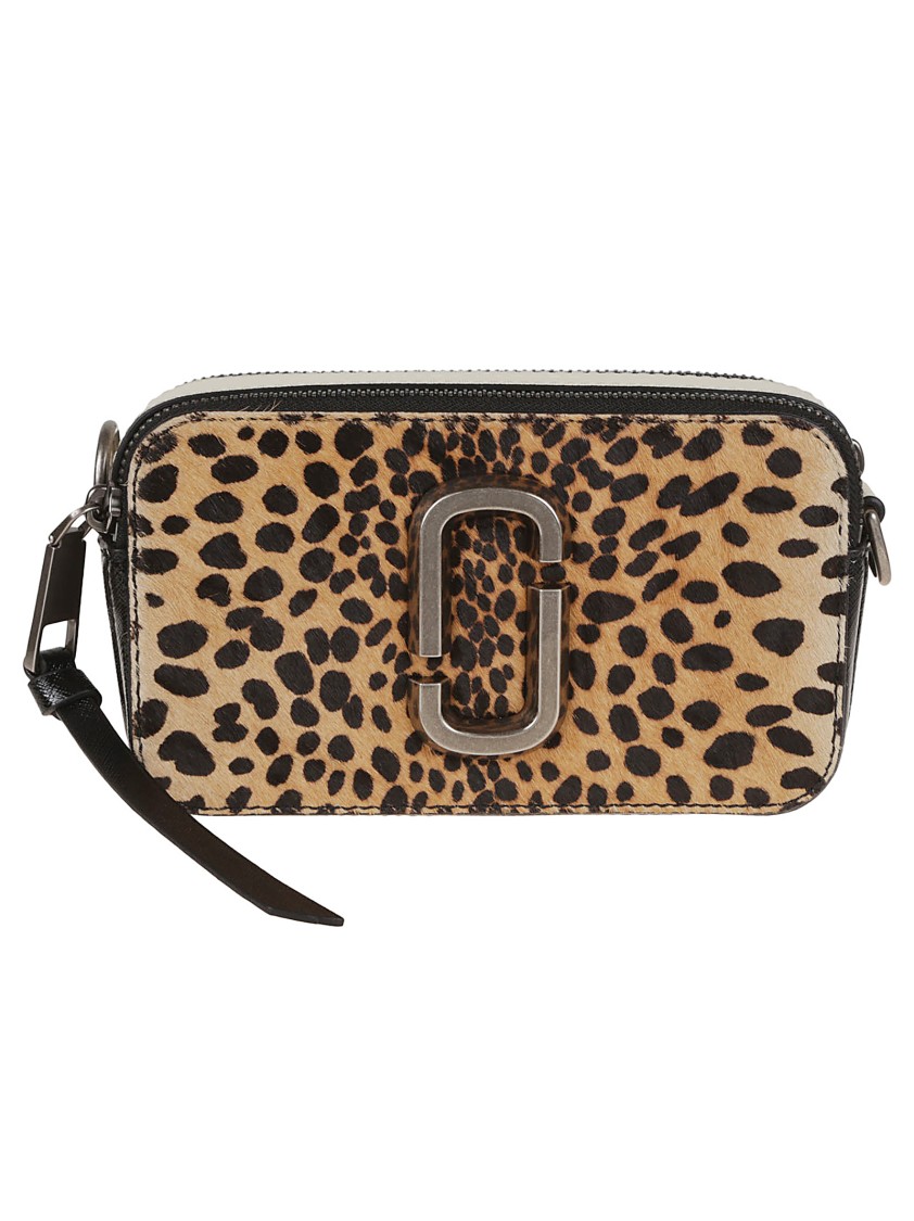 Marc Jacobs Leopard Print Calf Hair Crossbody Bag