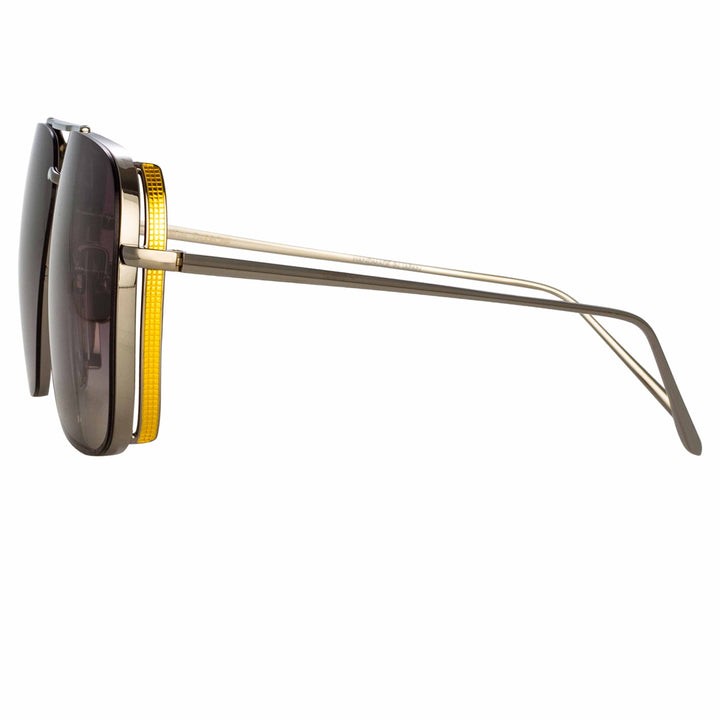 Linda Farrow The Asher - Aviator Sunglasses