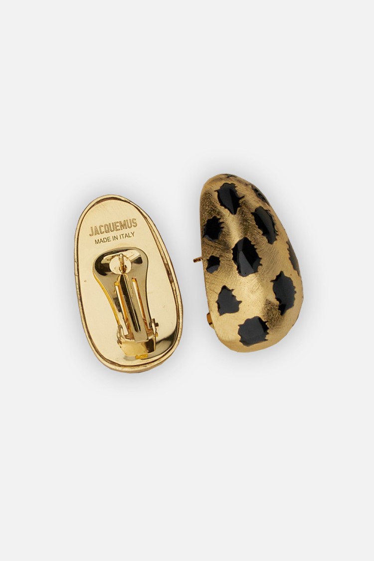 Jacquemus Les Boucles Curved Earrings