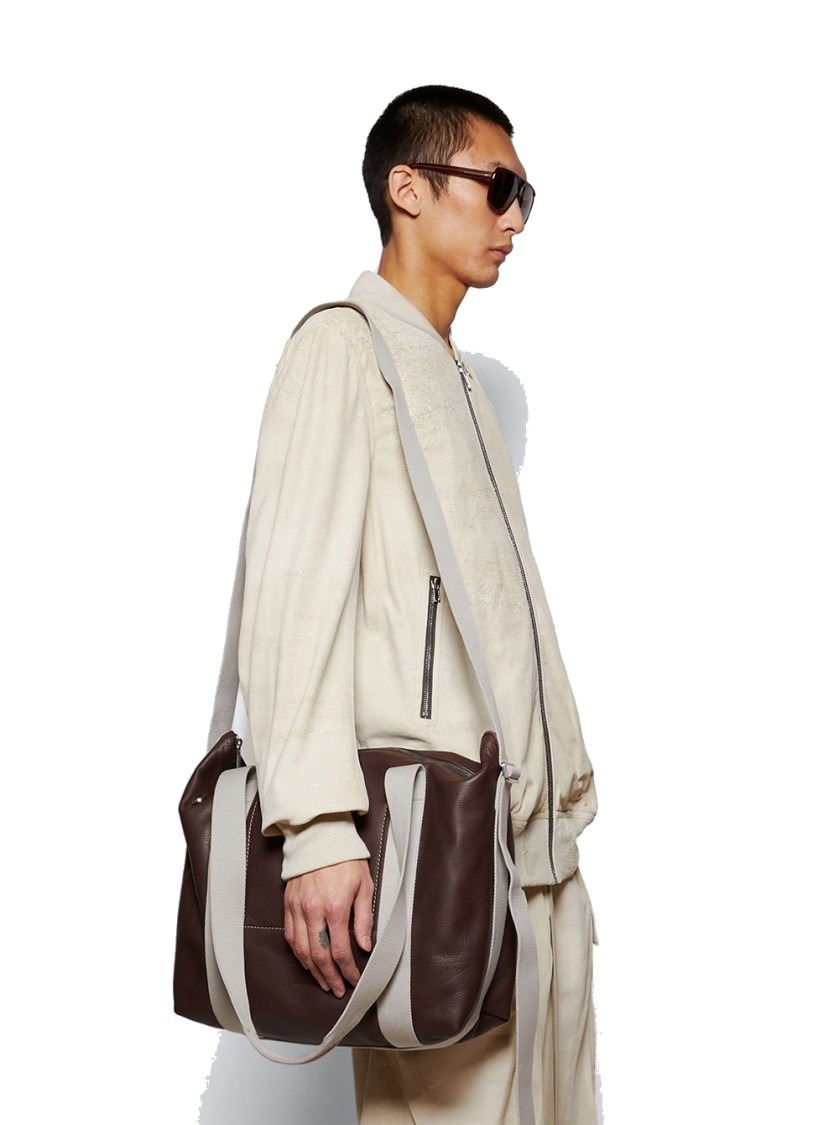 Rick Owens Trolley Bag Mahogany And Oyster In Brown