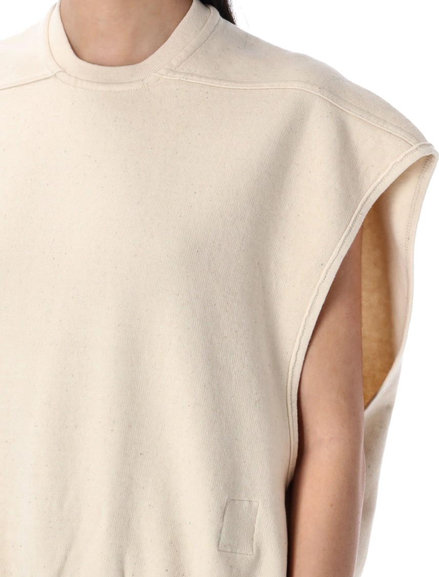 Rick Owens Drkshdw Drkshdw By Rick Owens Sl Jumbo Tatlin Sweater In Neutrals