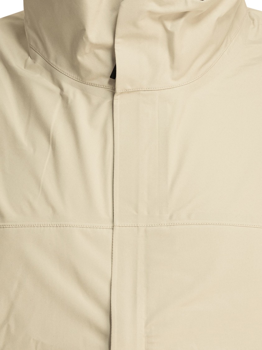 Norse Projects 3l Waterproof Stand Collar Jacket In Neutral