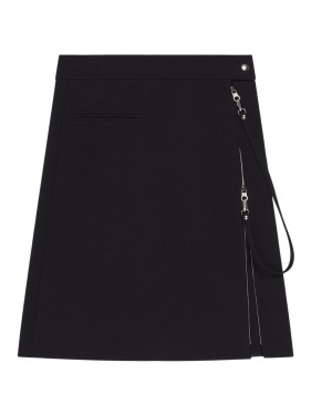 Courrèges Red Crepe Scarf Dress Mini in Red | THE LIST Courrèges Red Crepe Scarf Dress Mini in Red | THE LIST