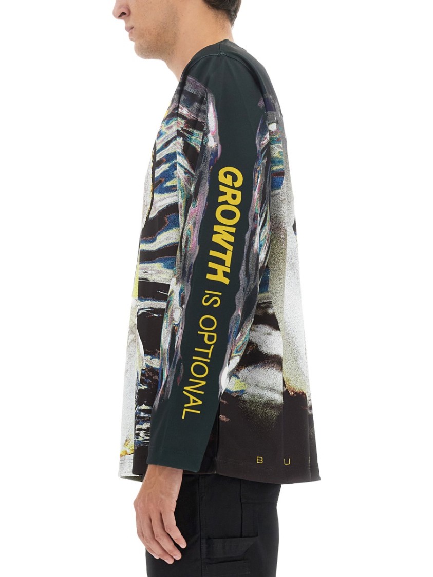 Burberry Man Sweatshirt Man Multicolor Sweatshirts In Black