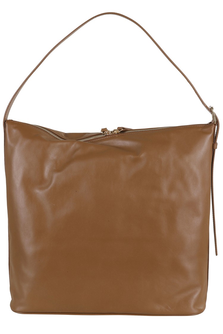 Apc A.p.c. Sac Vera Maxi Shoulder Bag In Brown
