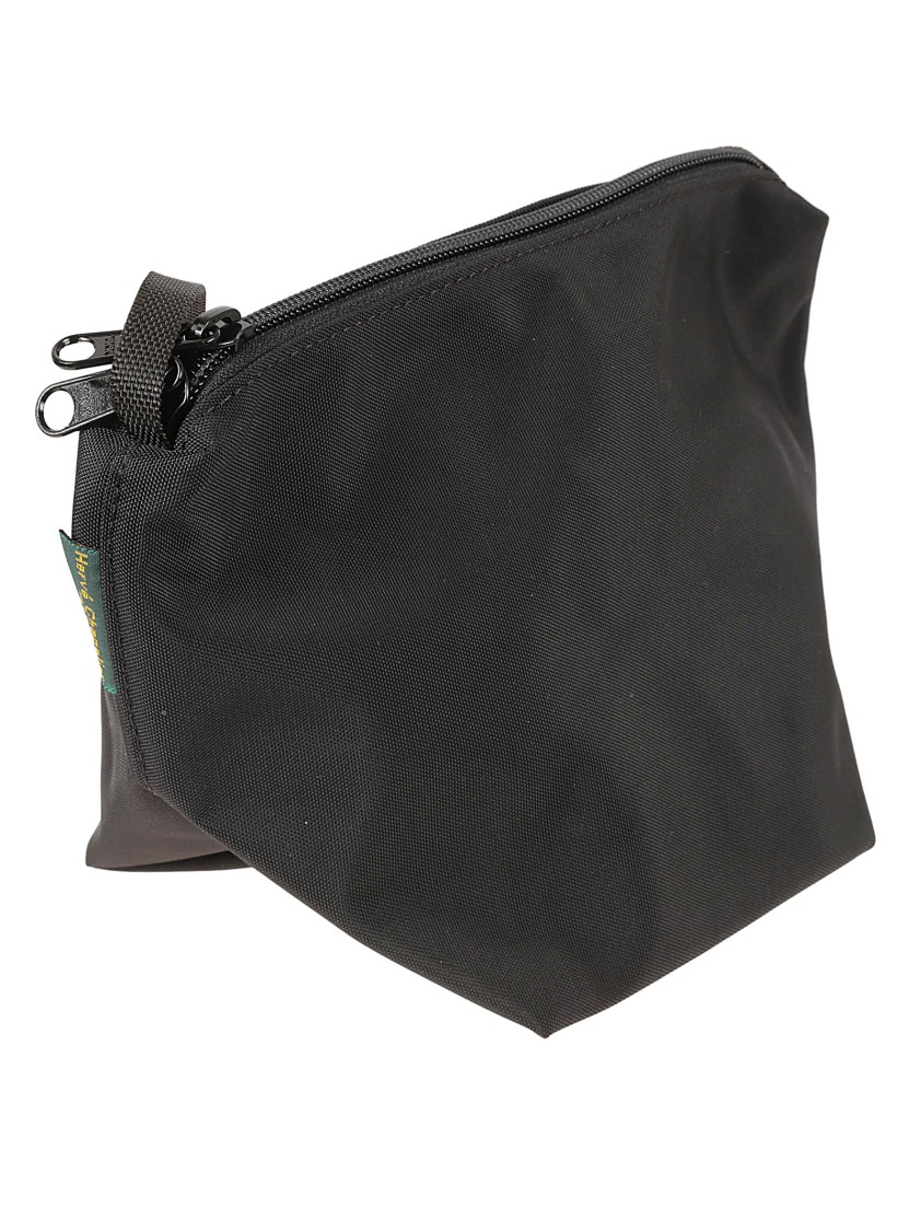 Herve Chapelier Structured Minimalist Black Bag With