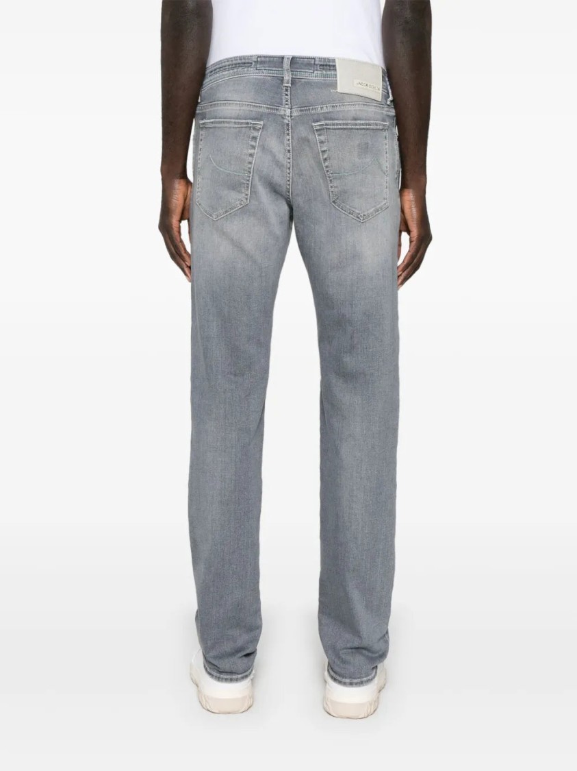 Jacob Cohen Jumqm006061s3618s2 Slim Fit Nick In Gray