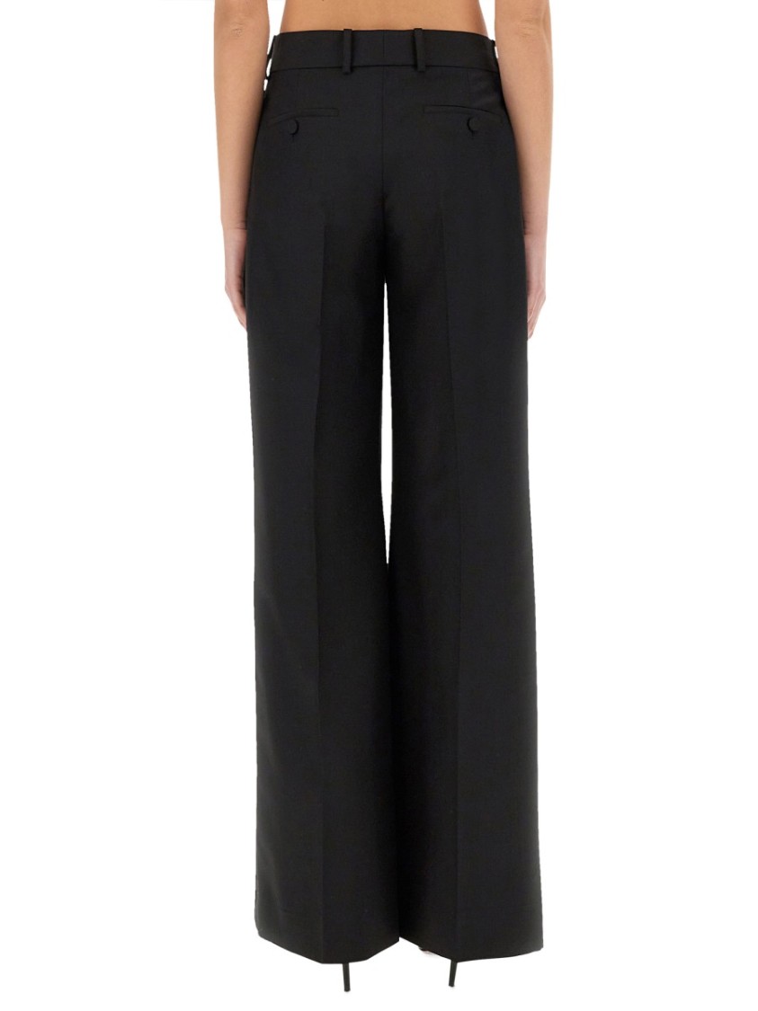 Shop Alexander Mcqueen Pants With Side Stripes In Black