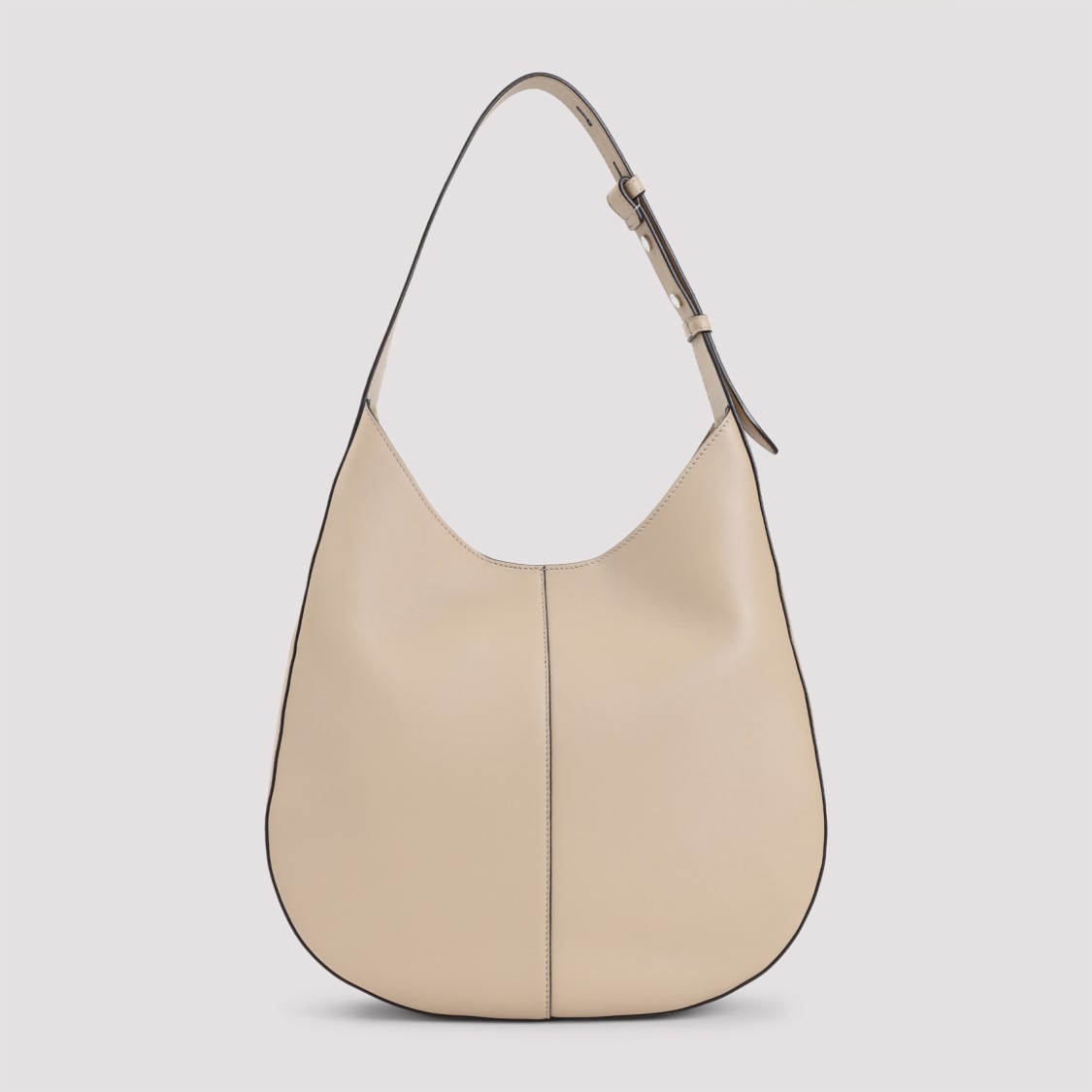 Shop Tod's Nude/neutrals Calf Leather Shopper Bag