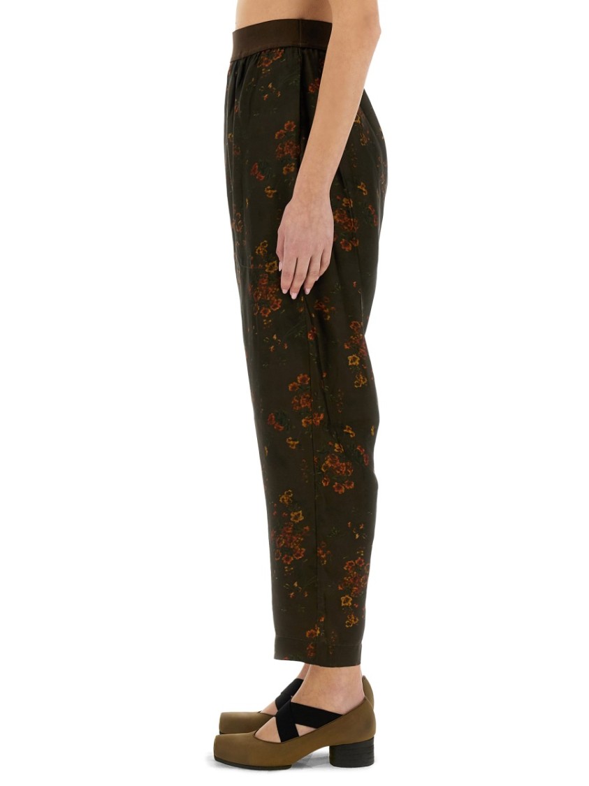 Uma Wang Palmer Baggy-fit Pants In Green