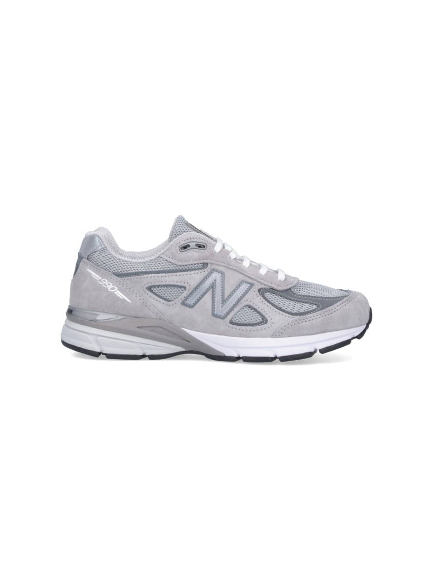 New Balance Gray Made In Usa 990v4 Core Sneakers