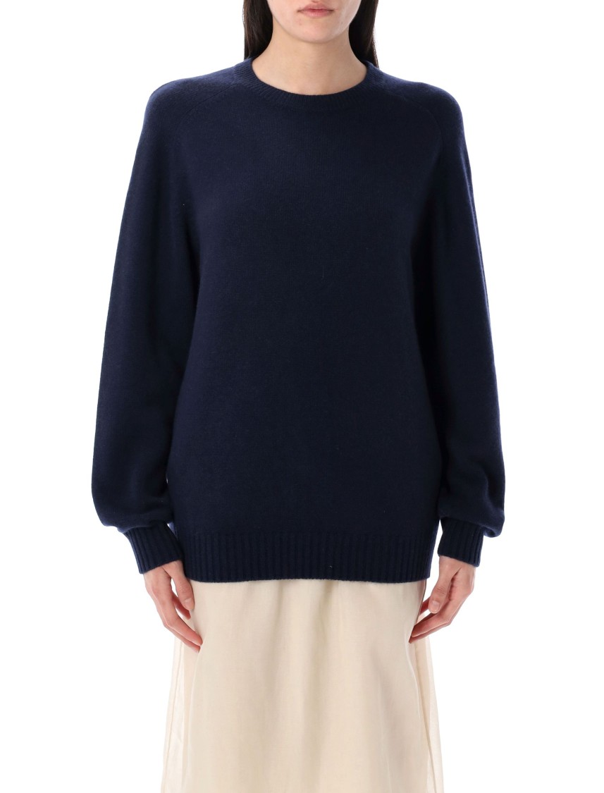 CARVEN CARVEN RIBBON DETAIL CASHMERE SWEATER