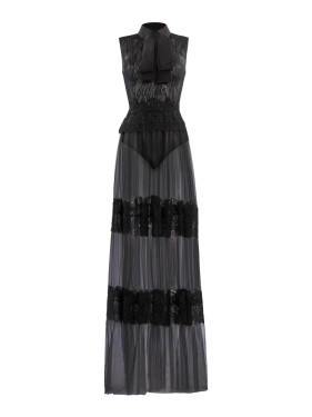 スカート Saiid Kobeisy Taffeta Layered Skirt Saiid Kobeisy Taffeta Layered Skirt Midi in Black | THE LIST